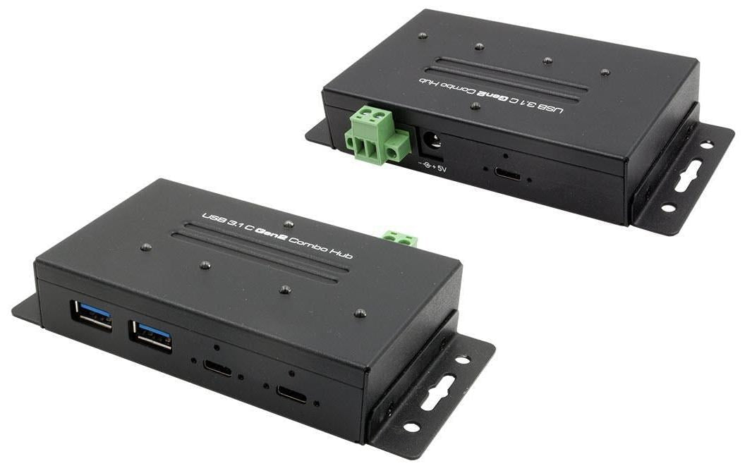 EXSYS EX-1240HMVS, 2x USB-C, 2x USB-A