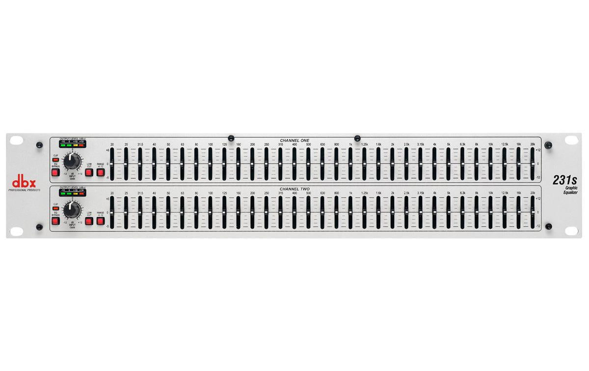 DBX 231s, Graphischer Equalizer