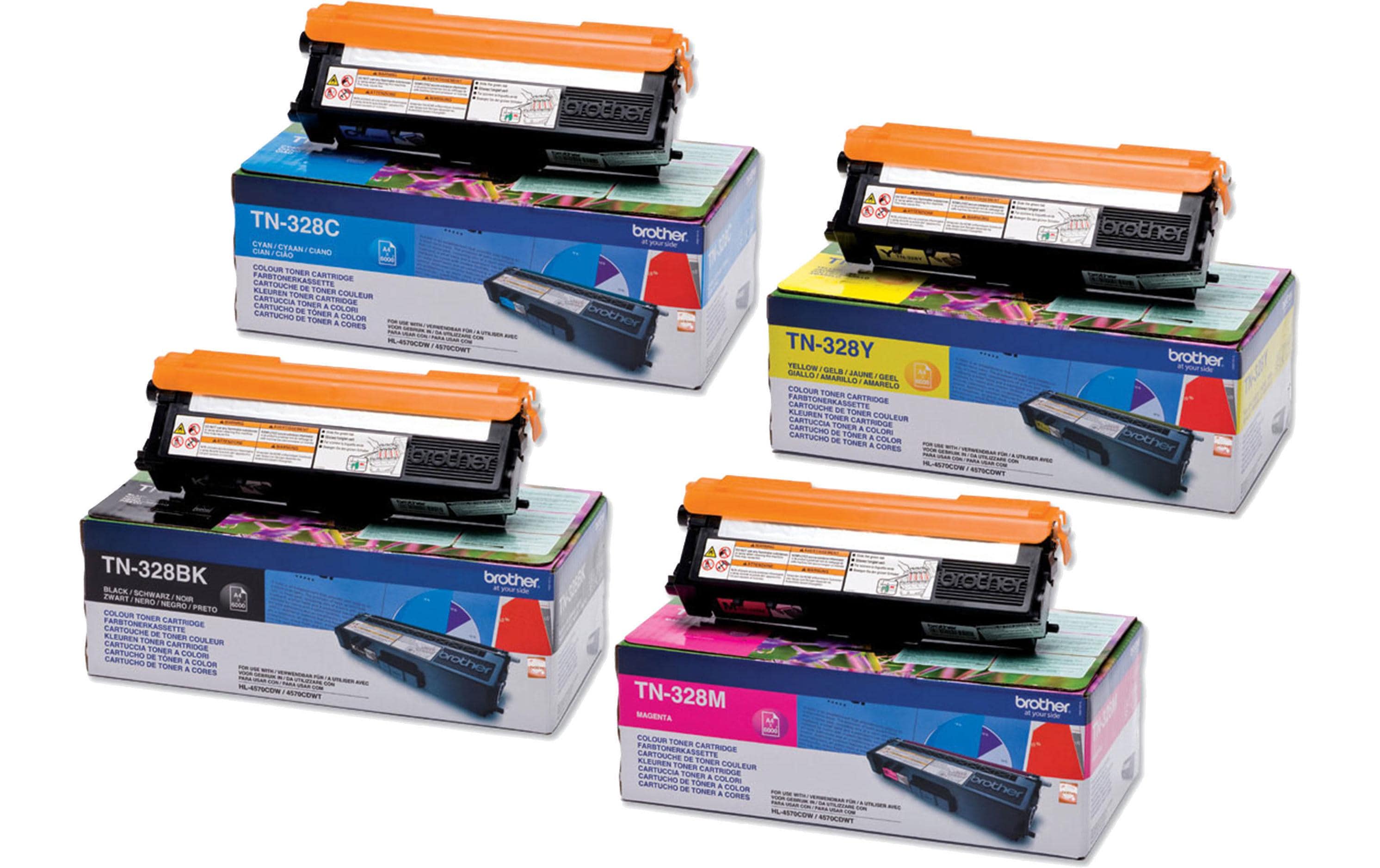 Brother Rainbow Kit TN-328BK/C/M/Y