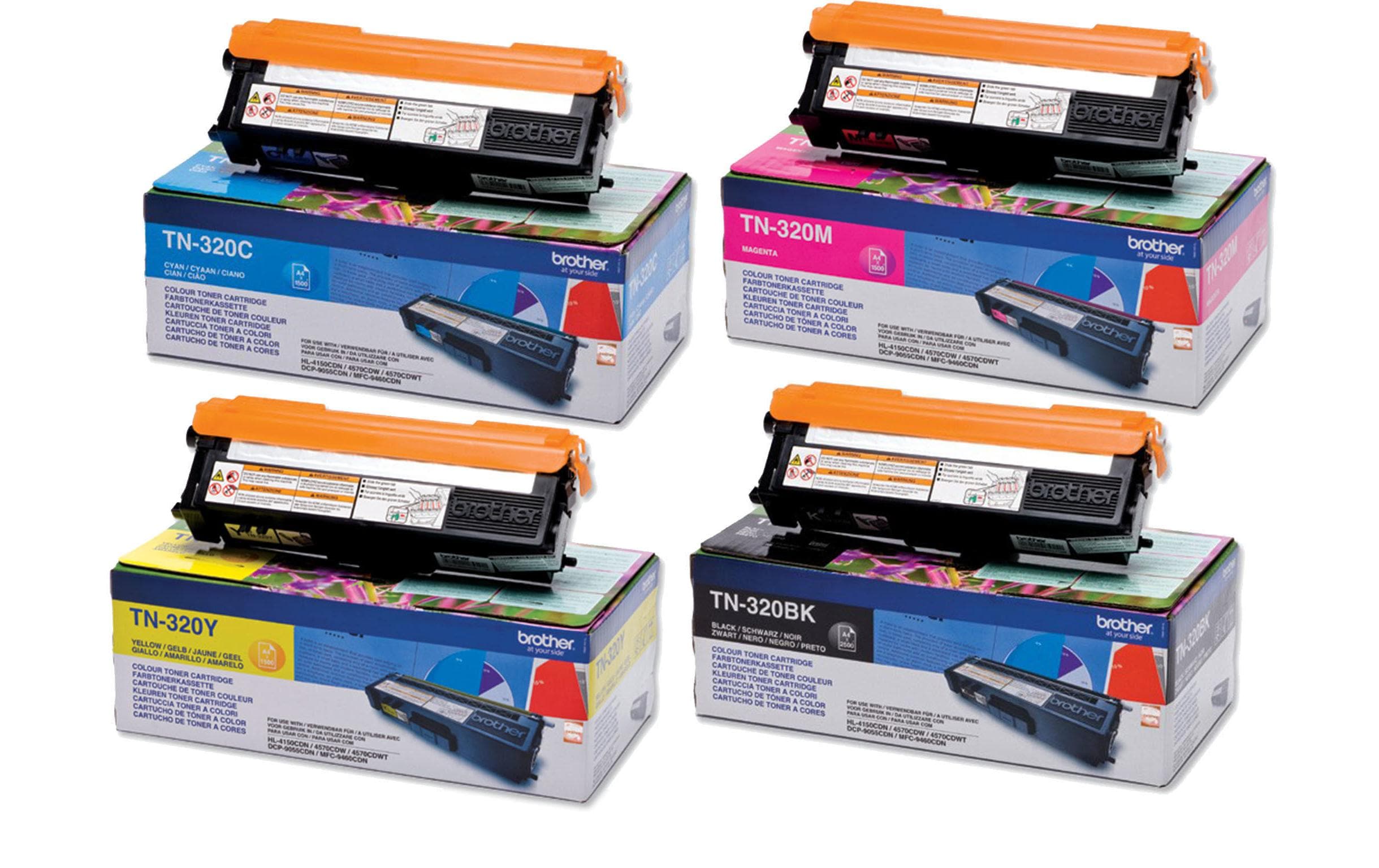 Brother Rainbow Kit TN320BK/C/M/Y