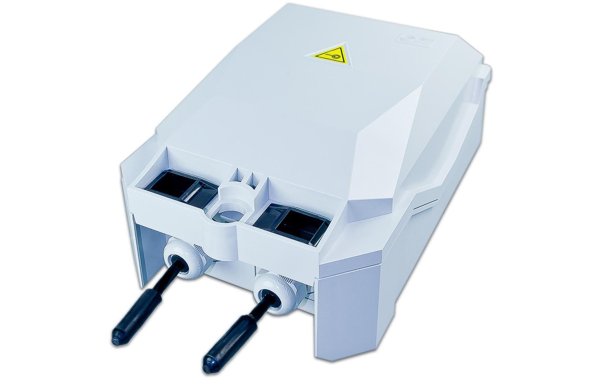 IP55 Patch-/Spleissbox mittel,inkl 6Kasette