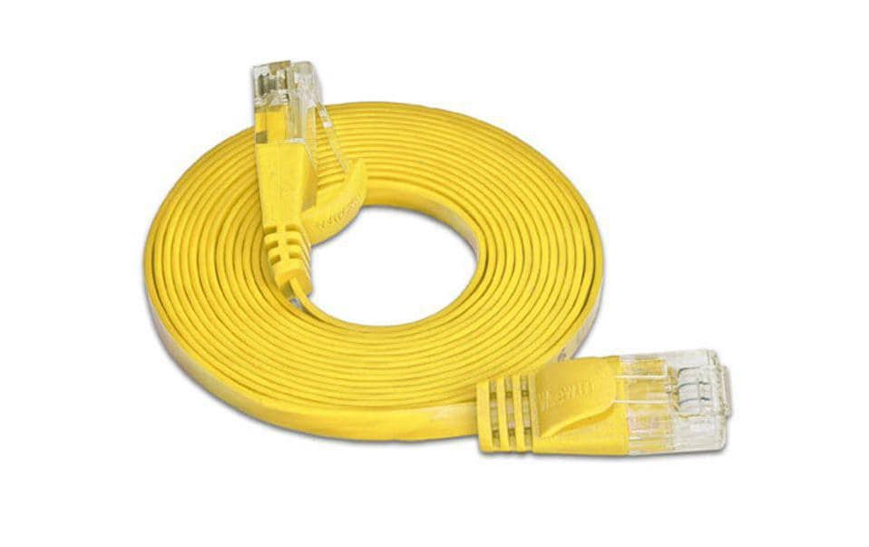 SLIM Slimpatchkabel RJ-45 - RJ-45,