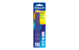 Pelikan, Bleistift HB, Blau mit Radierer, 3