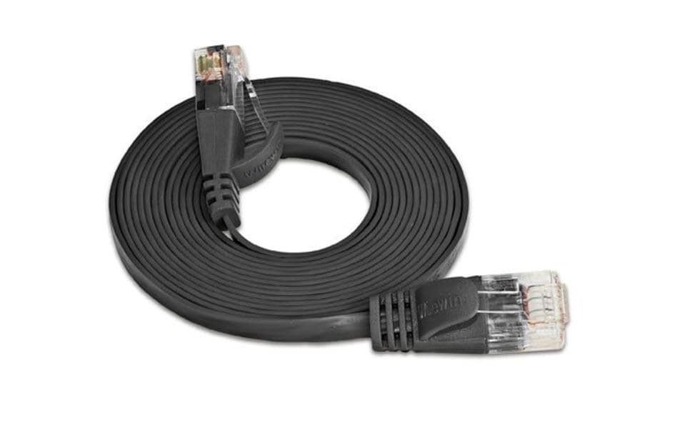 SLIM Slimpatchkabel RJ-45 - RJ-45,