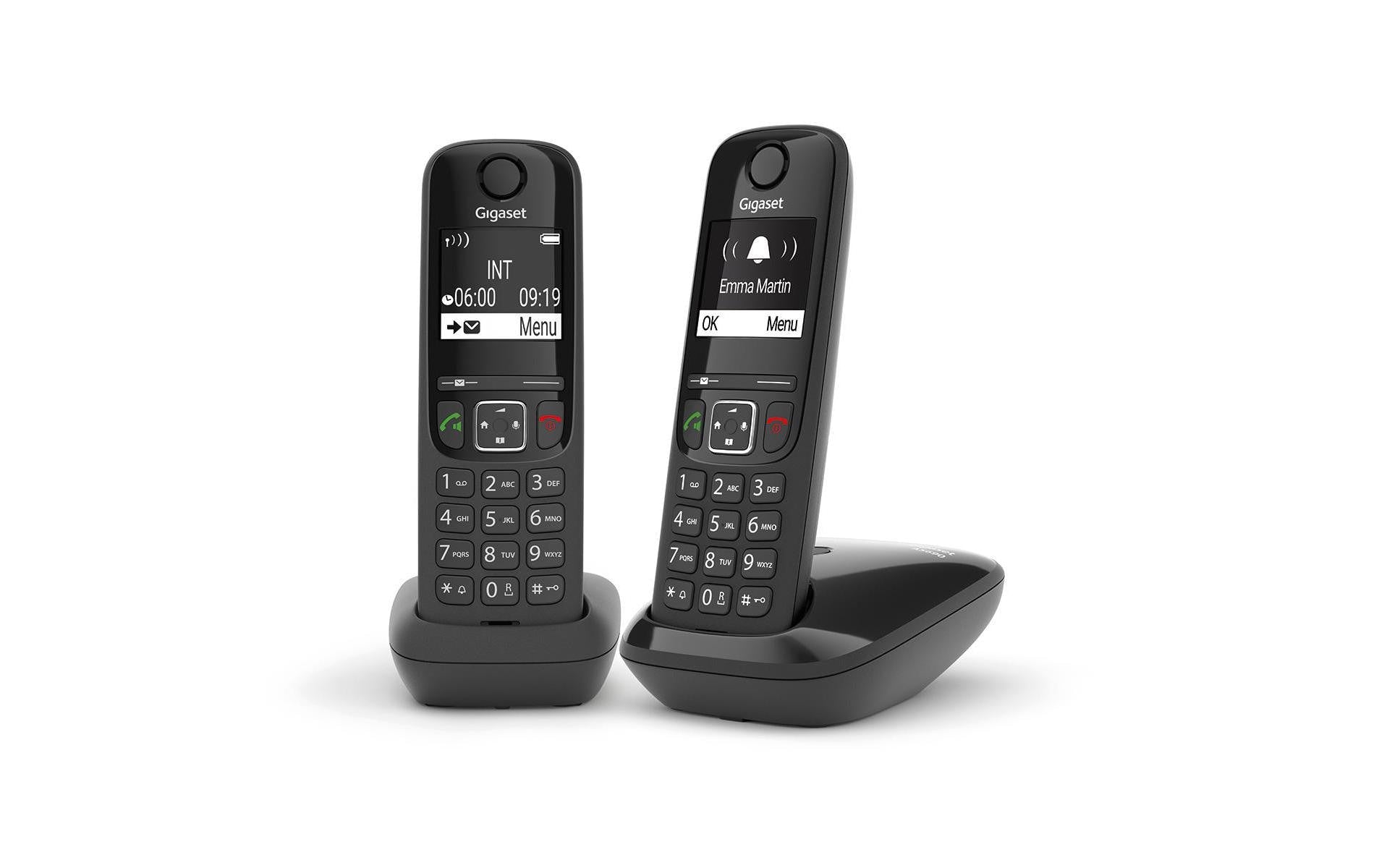 Gigaset AS690 Duo schwarz