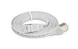 SLIM Slimpatchkabel 25m, Weiss, Cat.6