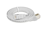 SLIM Slimpatchkabel 5m, Weiss, Cat.6