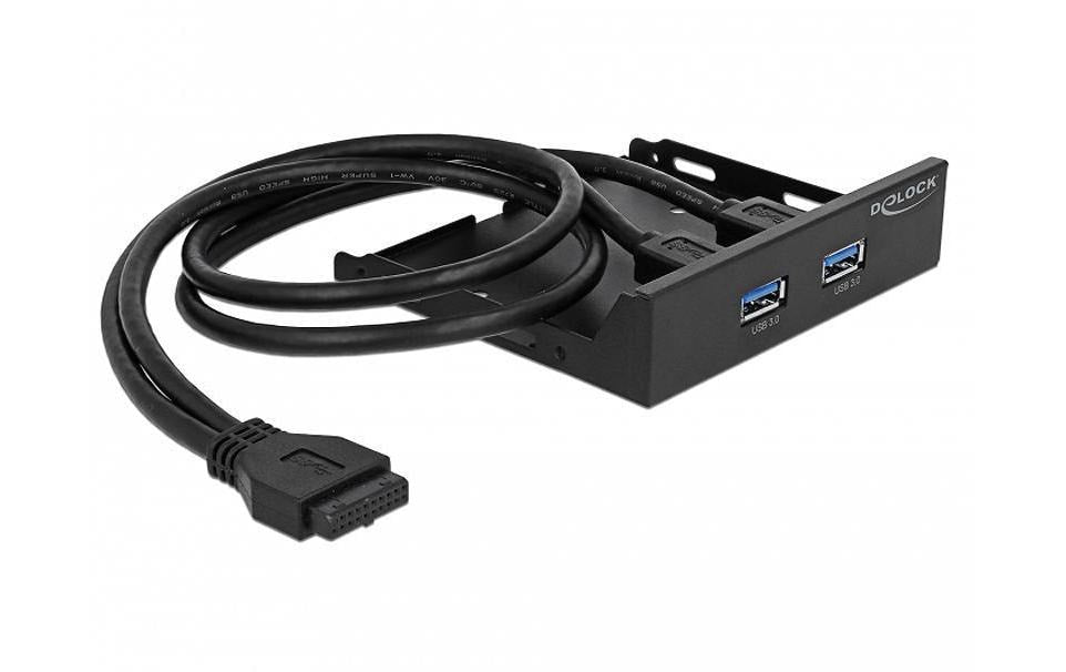 Delock 2x USB 3.0 Hub Front Panel