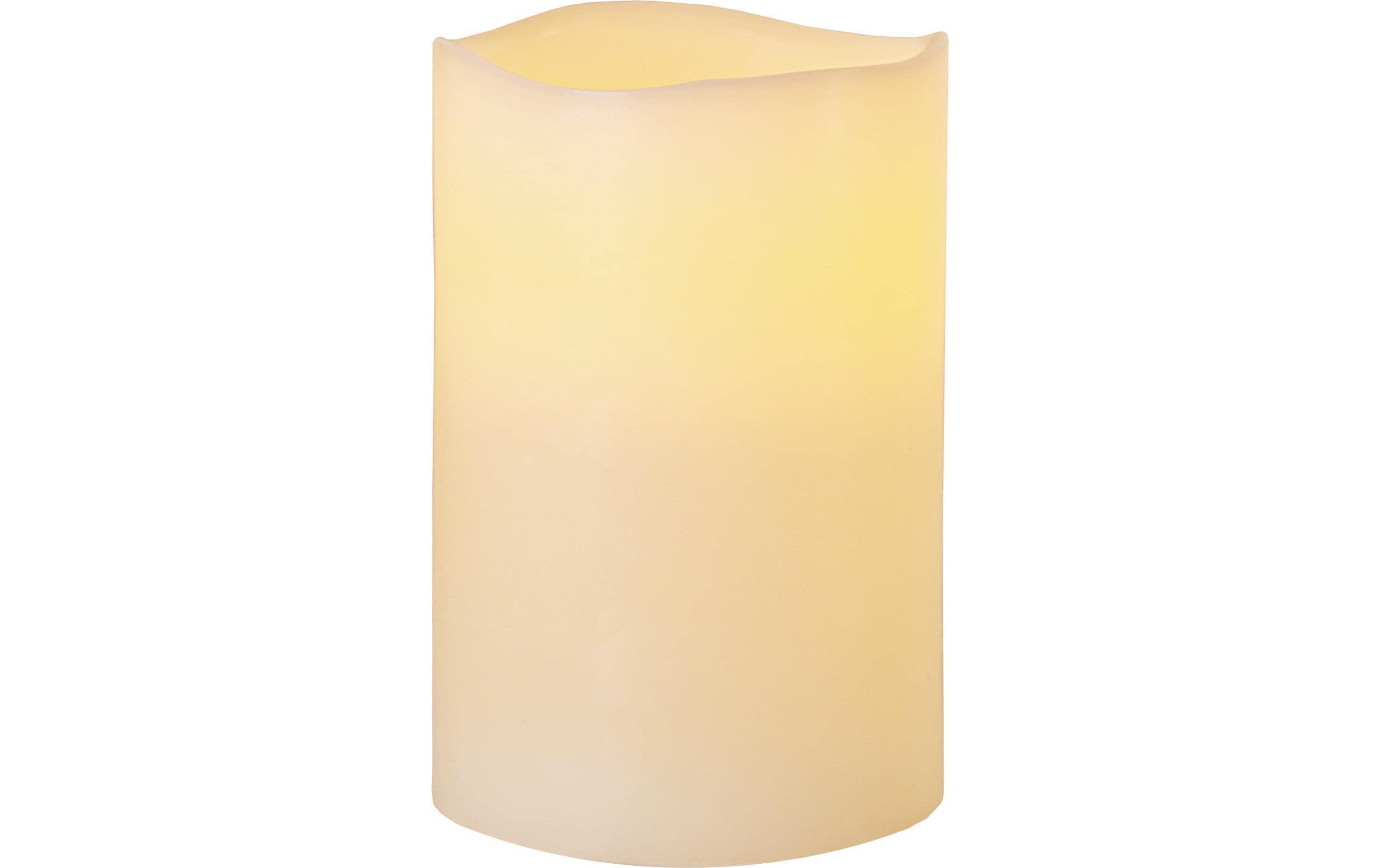 Star Trading LED-Kerze Big 10x15cm Weiss