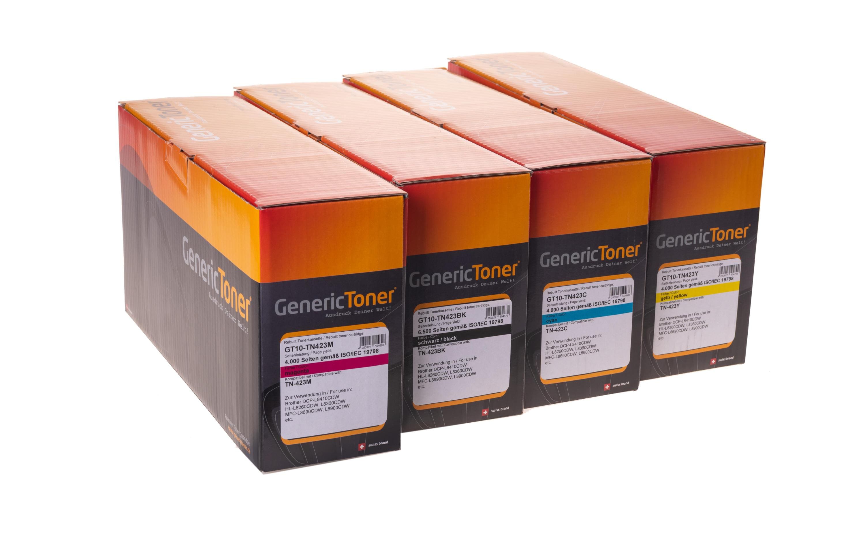 GenericToner Toner Brother TN423 Rainbowkit