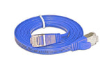SLIM Slimpatchkabel 15cm, Blau, Cat.6