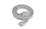 SLIM Slimpatchkabel 15cm, Grau, Cat.6