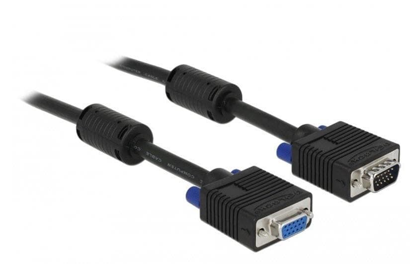 Delock, Kabel VGA - VGA, 1 m