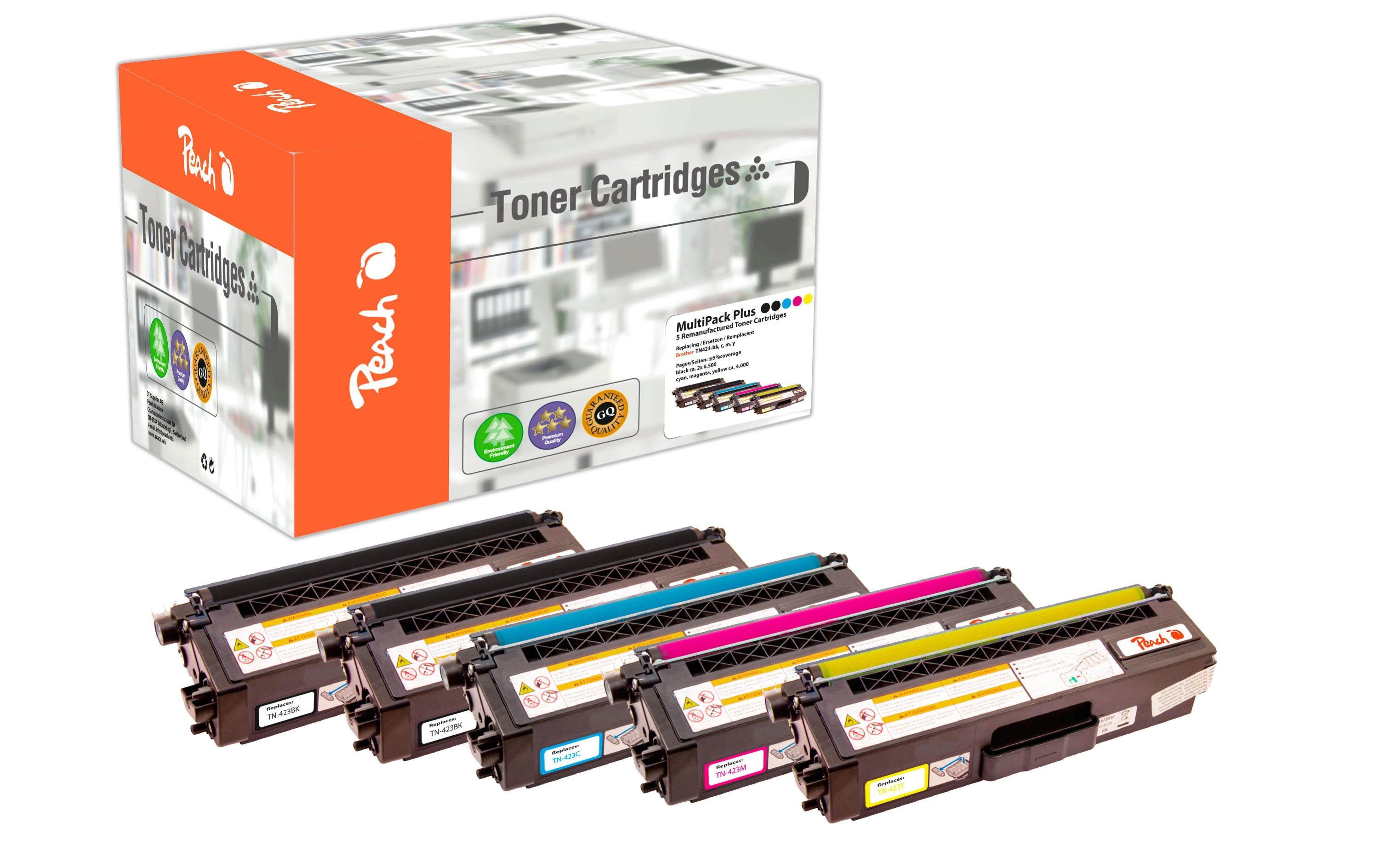 Peach Toner Brother TN-423 MultiPack Plus