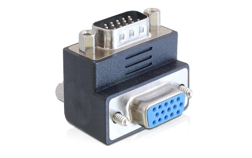Adapter VGA Buchse auf VGA Stecker 270°