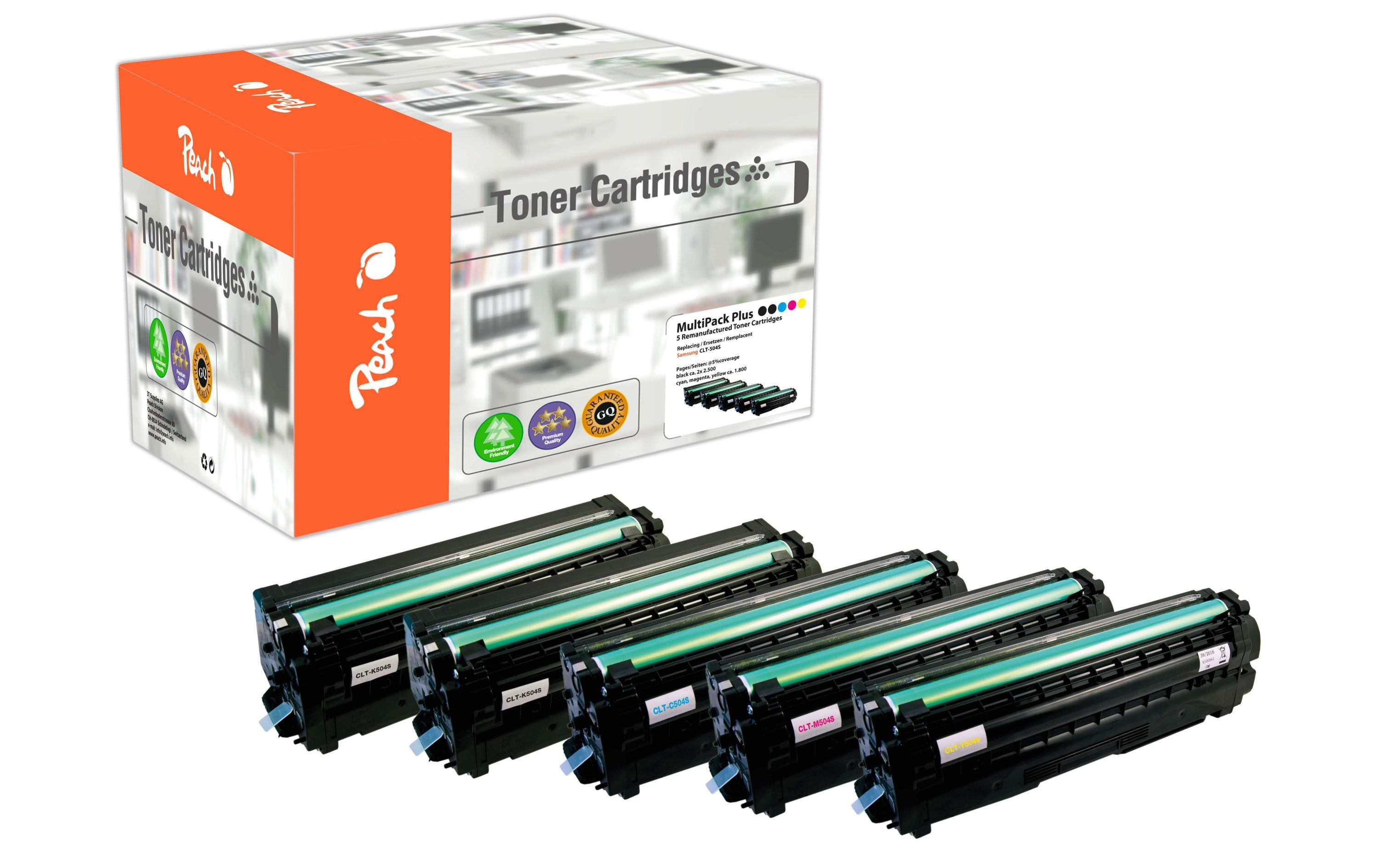 Peach Toner Samsung CLT-504S MultiPack Plus