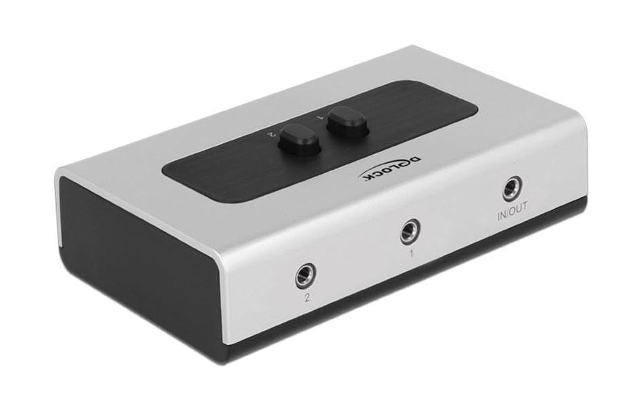 Delock 2Port 3.5mm Klinke Switchbox