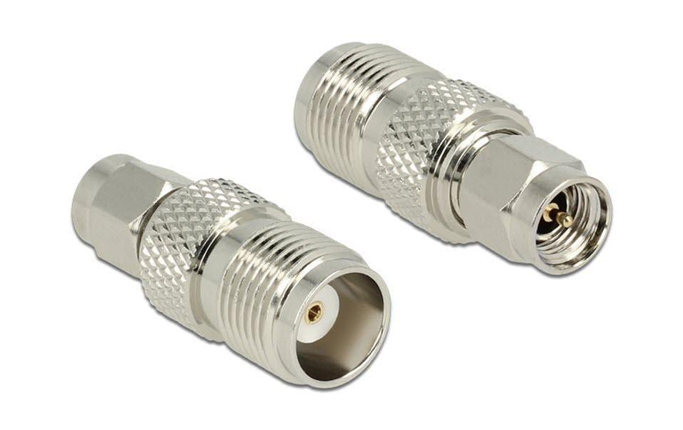 DelockTNC-Buchse zu SMA-Stecker Adapter