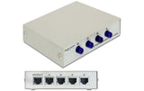 Delock LAN Switchbox 4Port manuell