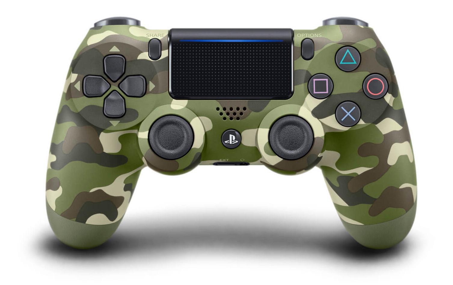 Sony PS4 Dualshock 4 Controller Green Camou