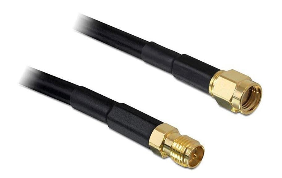 Delock, Antennenkabel RP-SMA zu RP-SMA, 2 m