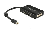 Monitoradapter Mini-DP zu HDMI/DVI-D/DP