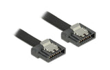 Delock SATA-3 Kabel 30 cm, Metall Clip