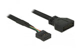 USB Kabel intern 45cm, Pinheader