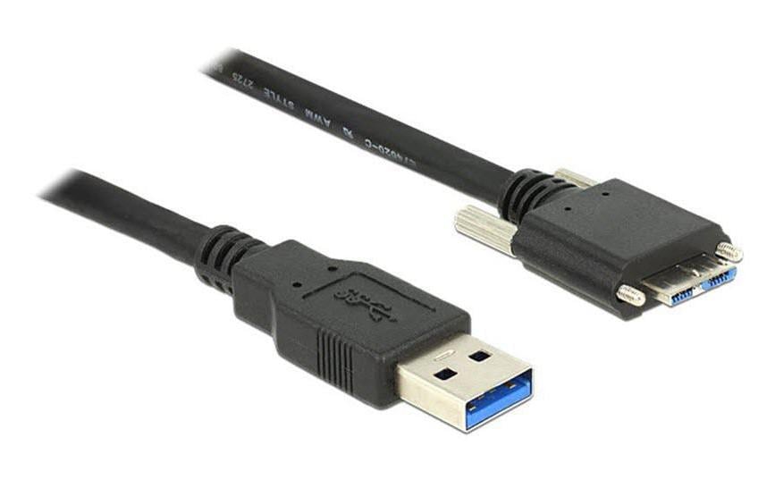 USB3.0 Kabel, 2m, A-MicroB