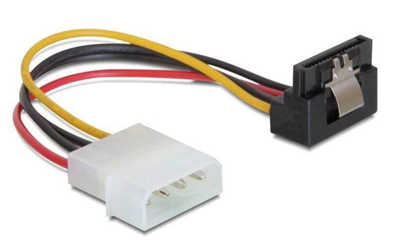 Serial ATA Stromanschlusskabel 90° Winkel