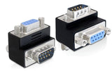 Winkeladapter270° seriell DB9 Bu-St