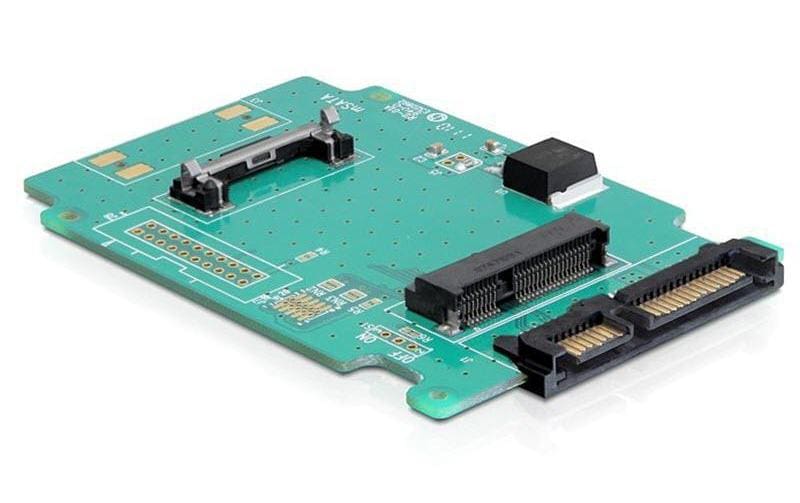 Delock mSATA zu SATA Adapter