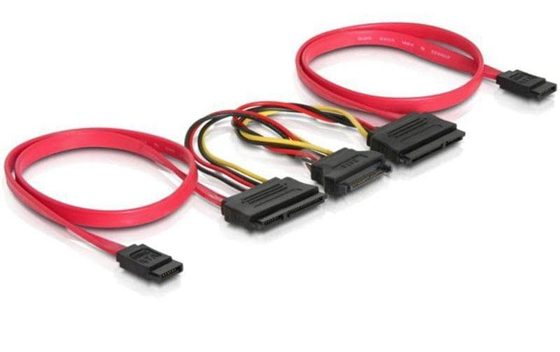 Kabel 2xSATA und Power, intern
