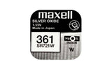 MaxellKnopfzelle SR721W, 10er Pack