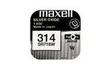 MaxellKnopfzelle SR716W, 10er Pack