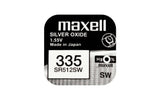 MaxellKnopfzelle SR512SW, 10er Pack