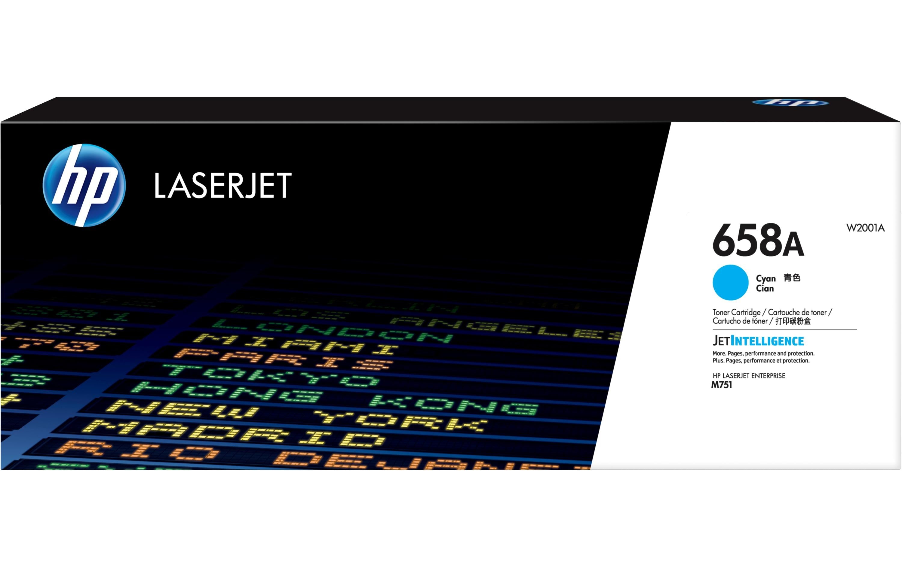 HP, Toner Nr. 658A (W2001A) Cyan