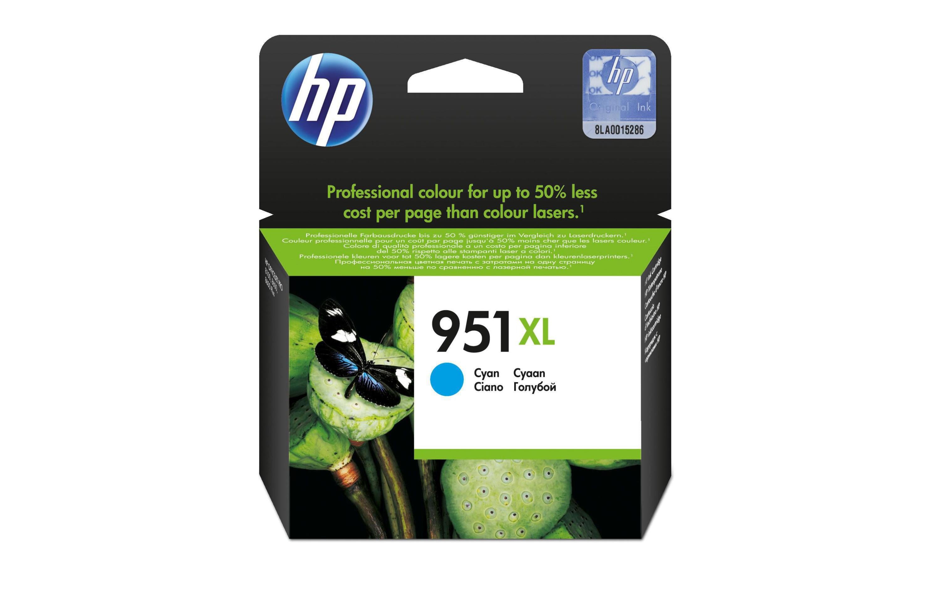 HP, Tinte Nr. 951XL (CN046AE) Cyan