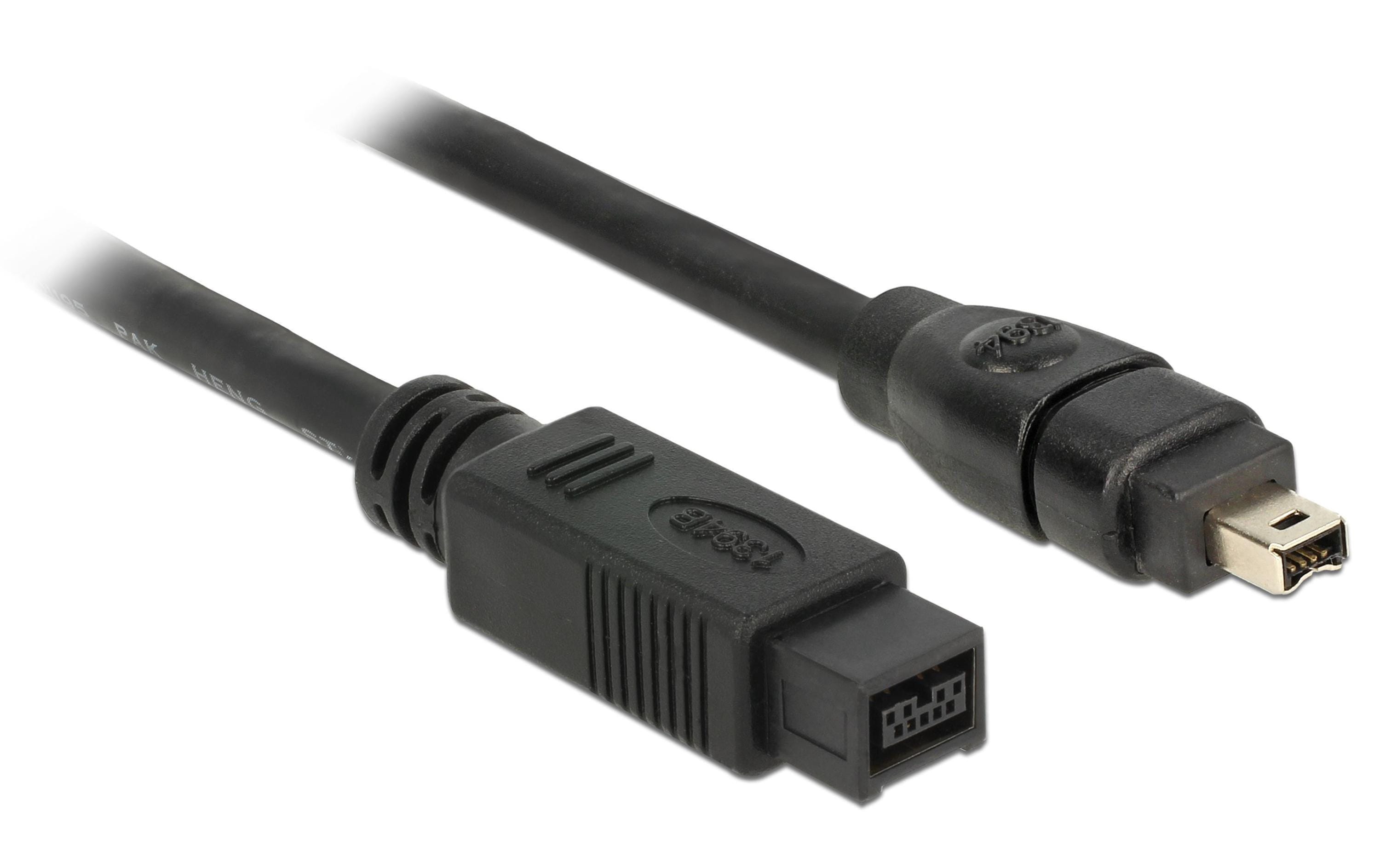 Delock FireWire-Kabel 400Mbps 9Pin-4Pin