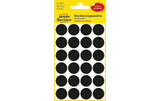 Avery Zweckform, Klebepunkte 18 mm Schwarz