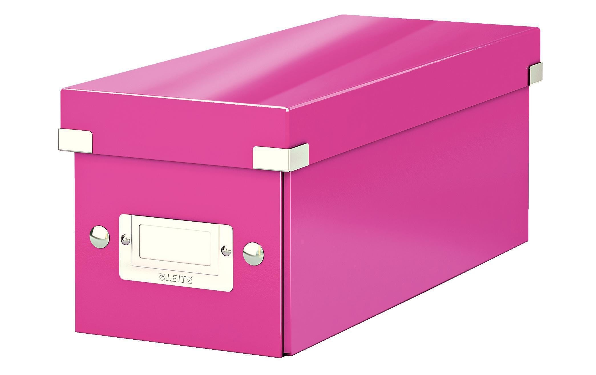 Leitz Aufbewahrungsbox CD pink