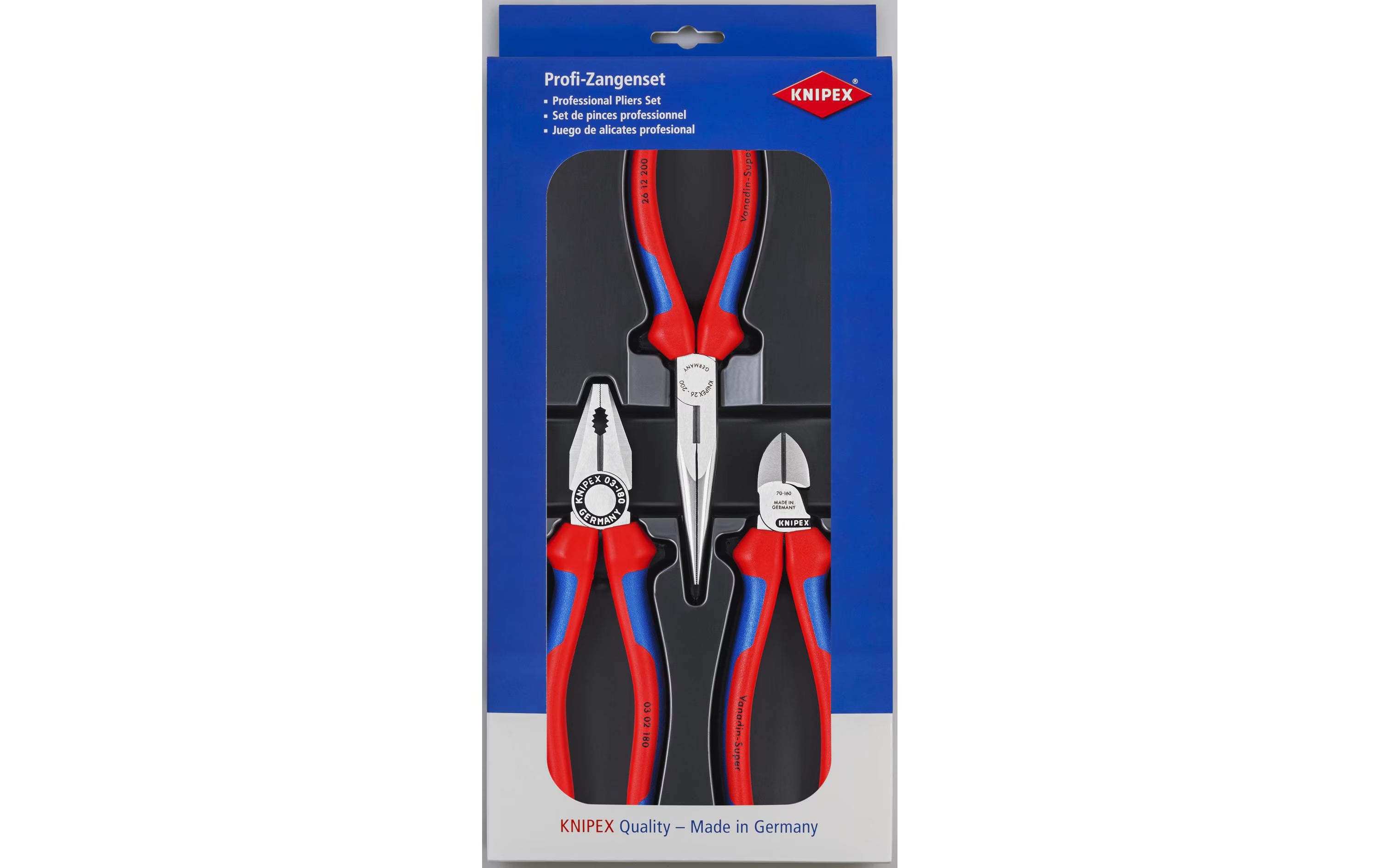 Knipex Montage-Zangen Paket 3-teilig