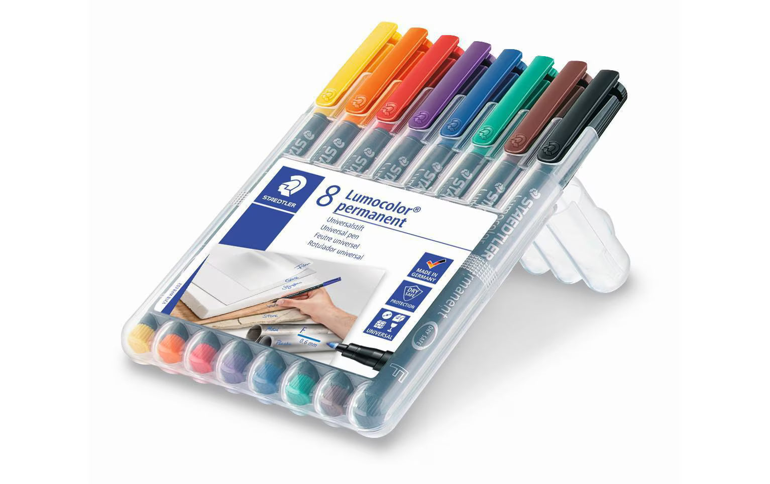 STAEDTLER 318 Folienstift Lumocolor F 8St