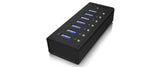 ICY BOX IB-AC618, 7x USB3.0 Hub,