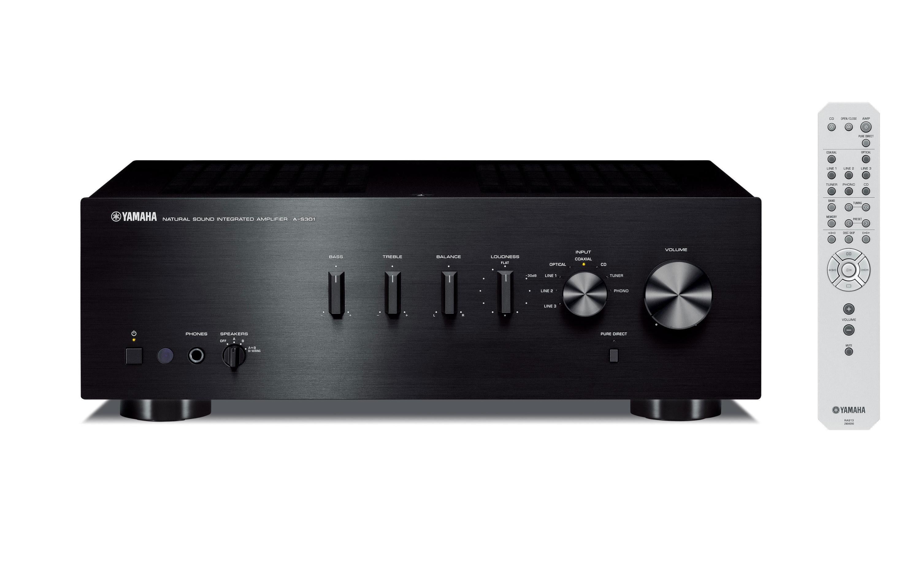 Yamaha A-S301-B, Stereo Vollverstärker