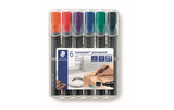 STAEDTLER 350 Marker Lumocolor perm 6St