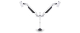Multibrackets Monitorarm Dual weiss