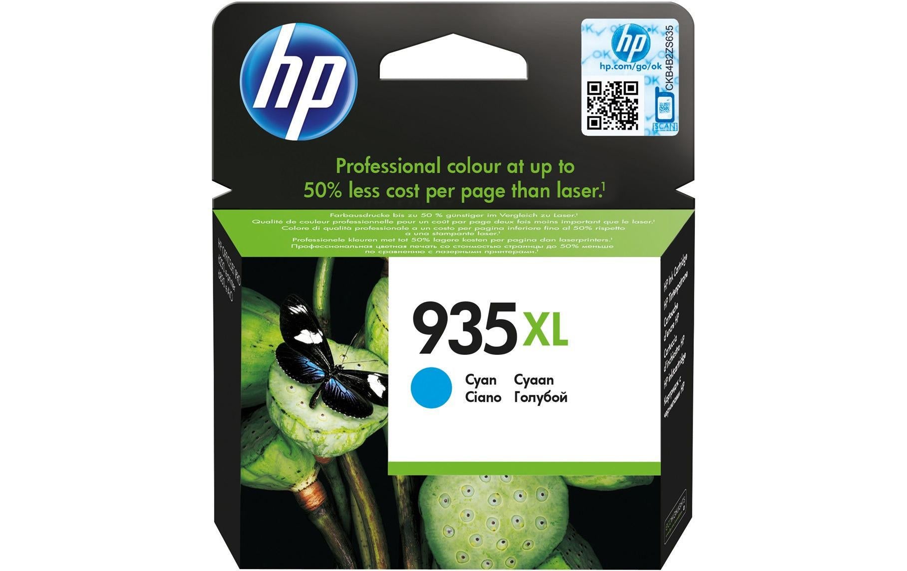 HP, Tinte Nr. 935XL (C2P24AE) Cyan