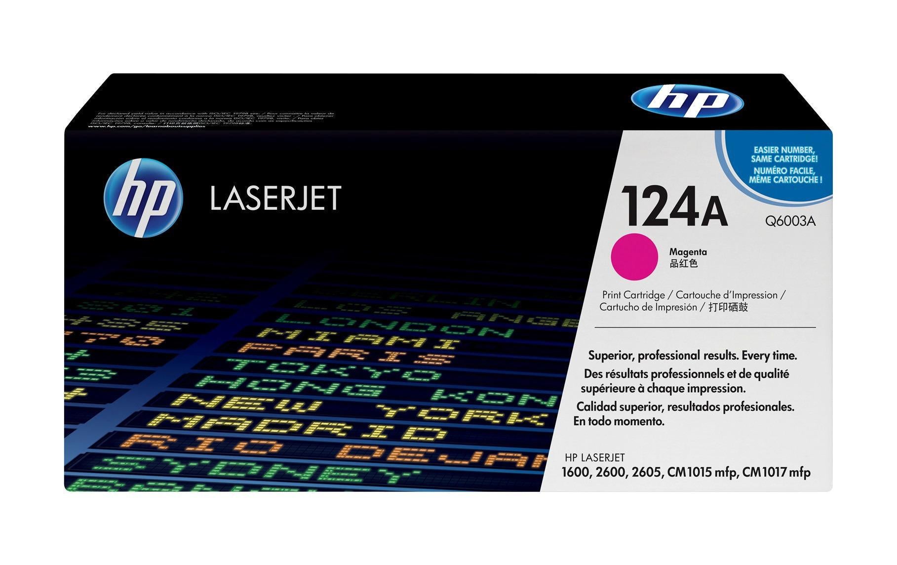HP Toner 124A - Magenta (Q6003A)