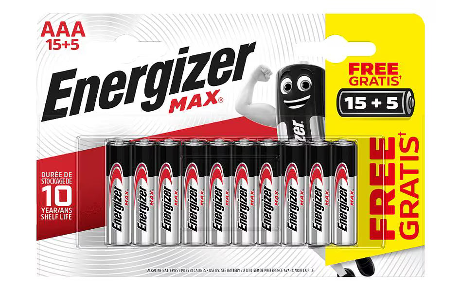 Energizer Batterie MAX AAA